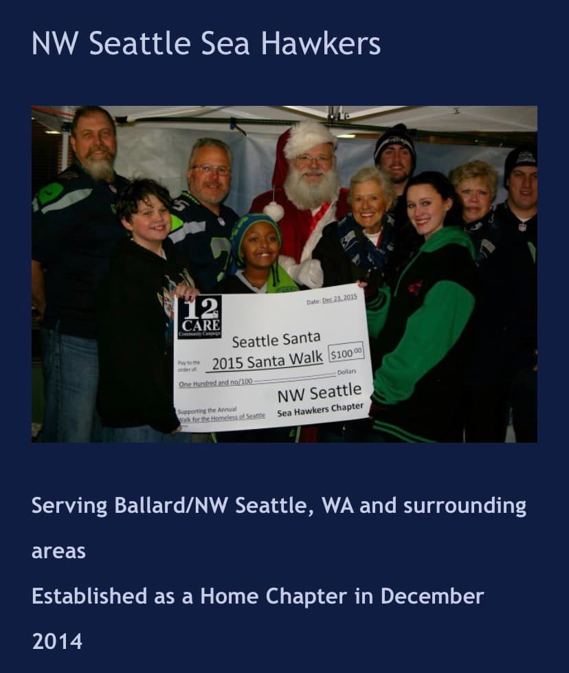 NW Seattle Sea Hawkers chapter