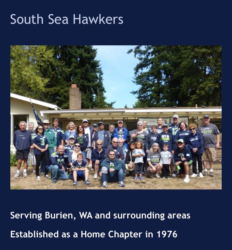 South Sea Hawkers chapter