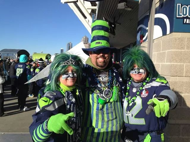 Mr. & Mrs. Seahawk
