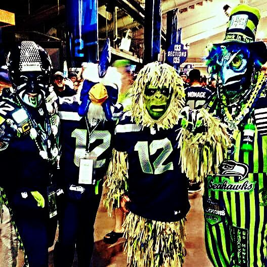 Dedicated stadium support alongside other legendary 12s on game day